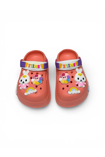 Calx Baby Girl-Child Anti-Slip Sole Slippers Sandals with Rabbit Figure