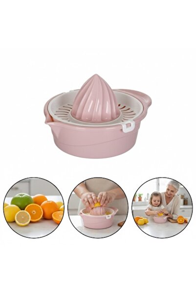 BREZIUM Storcator manual citrice, 12x10 cm, Roz,