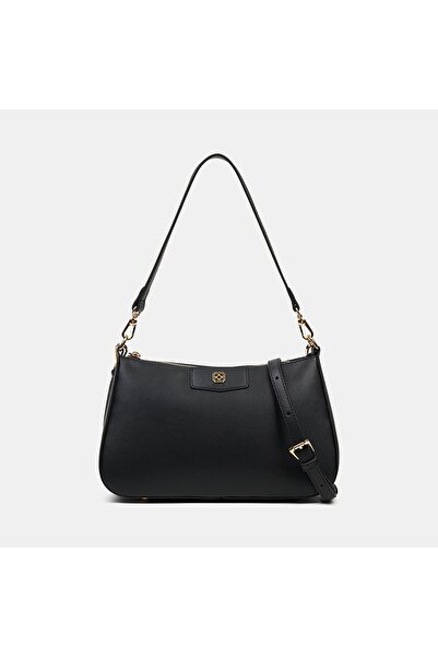 Desa Kadın Siyah Ayarlanabilir Askılı Omuz Çantası