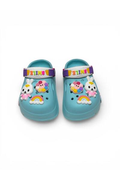 Calx Baby Girl-Child Anti-Slip Sole Slippers Sandals with Rabbit Figure