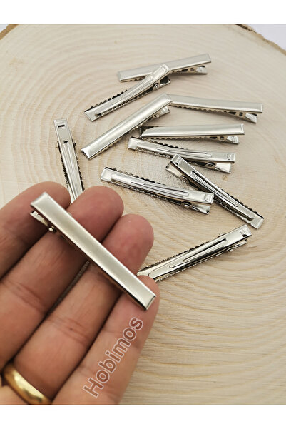 Hobimos 10 komada kopče sa premazom od 5,5 cm - 55 mm aligatorska kopča - mod...