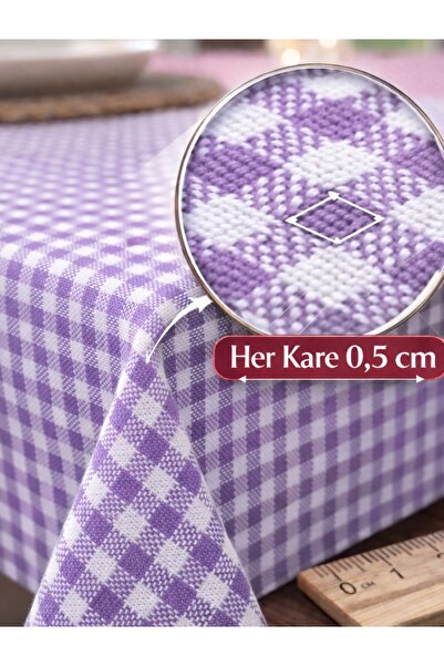 serelya مفرش طاولة منقوش، مفرش نزهة منقوش - مفرش طاولة منقوش - قماش للمائدة