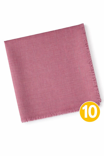 mim eşarp Enba Flame Fabric %100 Cotton – Breathable Natural Fabric 10 Pieces