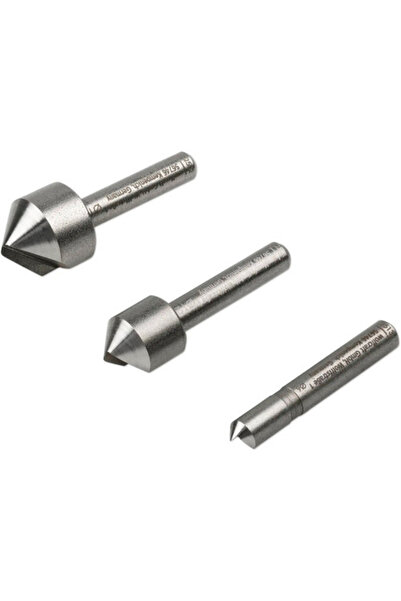 Wolfcraft Set zencuitoare lemn Ø6/12/16 mm, 3 piese