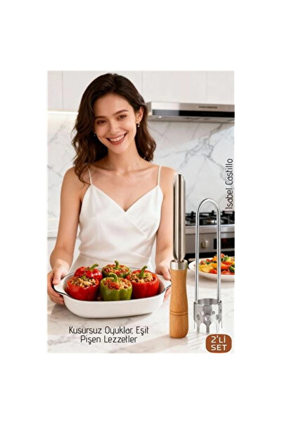 shopwave Brk Stainless Steel Set of 2 Professional Pumpkin and Stuffed Pepper...