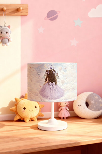 EVPANYA عاكس الضوء لغرفة الأطفال في القصر الخيالي منقوش