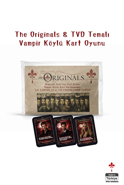 GameBulance Vampir Köylü Rol Yapma Sosyal Blöf Kart Oyunu | The Originals & T...