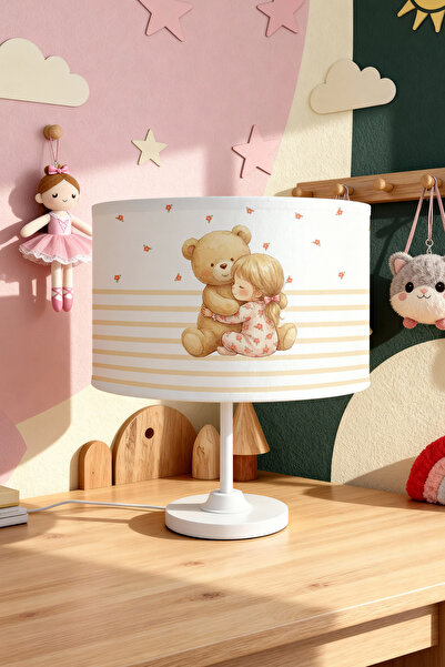 EVPANYA Sweet Friendship Patterned Children's Room Lampshade