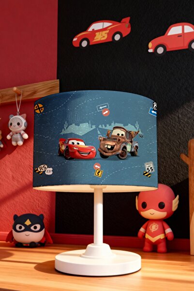 EVPANYA Fast and Cheerful Friends Patterned Children's Room Lampshade