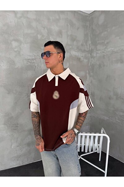 KUN SPORTSWEAR βίντατζ ρετρό πρέμιουμ γιακάς oversized unisex με χαλαρή εφαρμογή