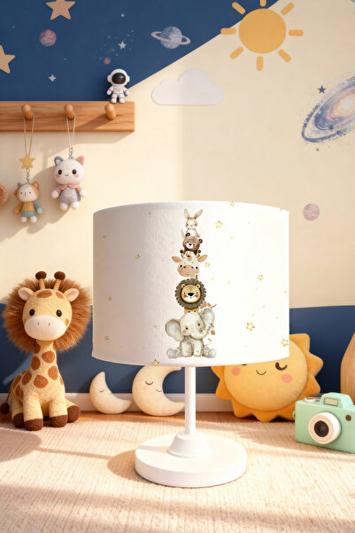 EVPANYA برج الأصدقاء الصغار منقوش عاكس الضوء لغرفة الأطفال