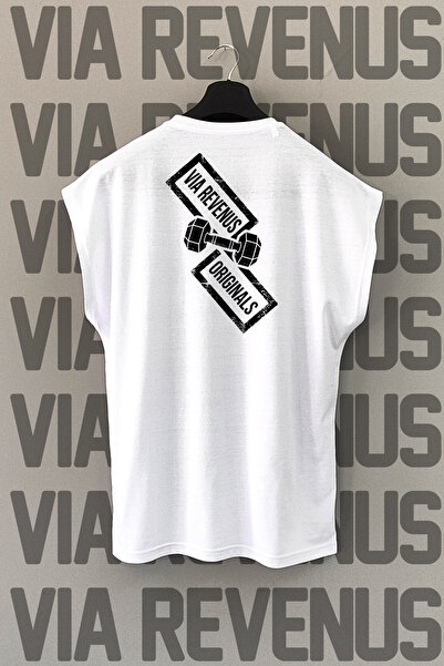 Vordevia Via Revenus Originals Back με τύπωμα Zero Sleeve 100% Βαμβάκι Αθλητι...