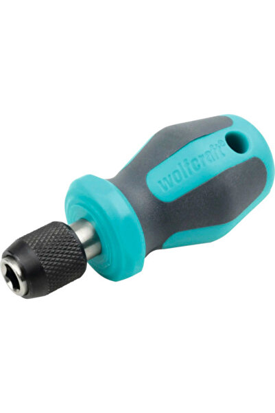 Wolfcraft Screwdriver for 1/4" bits, 90 mm