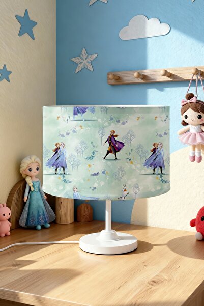 EVPANYA Ice Tale Patterned Children's Room Lampshade
