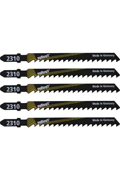 Wolfcraft Set panze pendular 100/75 mm pentru lemn, 5 buc
