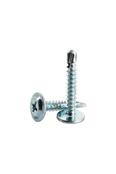 OEM Set 200 buc Surub autoforant cap plat si saiba 4.2*41 zincat