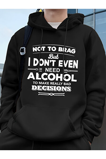 Tarzsokak قم بإجراء قرارات سيئة حقًا يا حباني مطبوع سويت شيرت فضفاض للخريف لل...