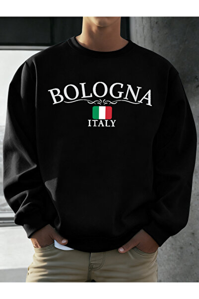 Tarzsokak بلونيا إيطاليا سترات بطبعة علم إيطاليا للرجال ستريت بي صوف الفليس م...