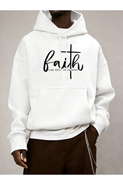 Tarzsokak يمكن للإيمان أن ينقل الجبال نمطًا معينًا للرجال صوف الفليس لونًا C ...