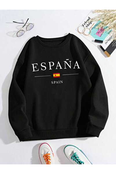 Tarzsokak تي شيرت بتصميم علم إسبانيا Y2K، سترة فضفاضة مناسبة لجميع المناسبات،...