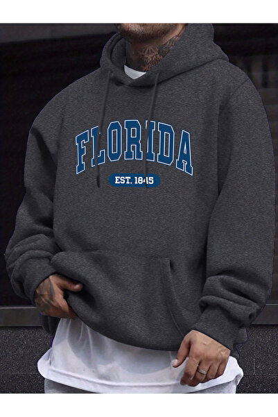 Tarzsokak ملابس رجالية من Florida Est 1845 بطباعة إبداعية صوف الفليس ملابس ري...