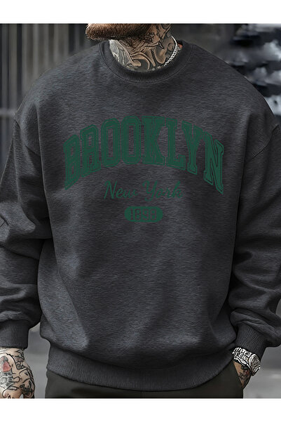 Tarzsokak بروكلين نيويورك 1898 سترة مطبوعة للخريف ملابس رجالية صوف الفليس ستر...