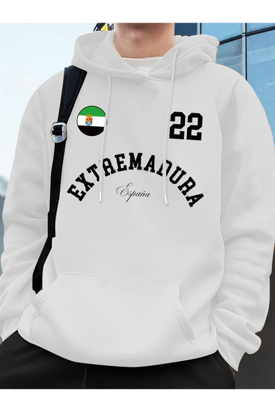 Tarzsokak إكستريمادورا علم إسبانيا B مطبوع K بغطاء رأس بدلة رياضية للرجال C ب...