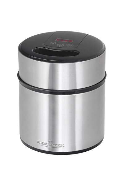 ProfiCook Ice cream machine, PC-ICM 1140 1.8 l 12W Digital timer Stainless st...