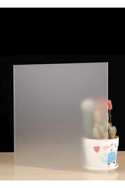 moontime alaçatı 2.8 mm Buzlu Pleksi Levha Tüm Ebatlar, Şeffaf ve Dayanıklı M...