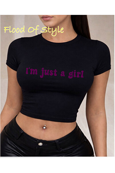 Flood Of Style Black Babby Tee Imjustagirl Custom Design