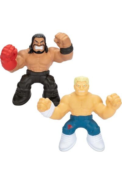 Heroes of Goo Jit Zu WWE Stretchy Superstars 2 Pack