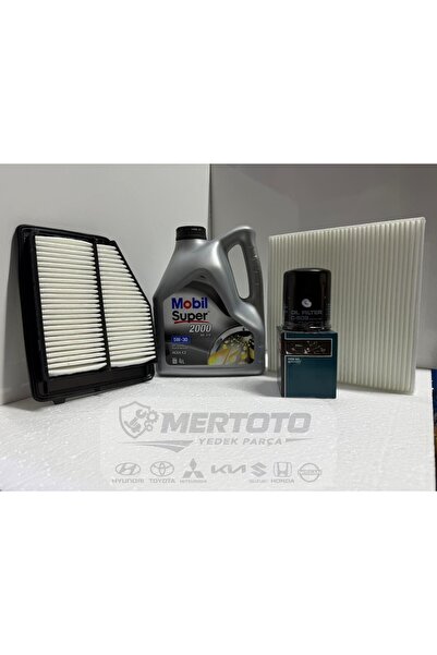 Mobil Honda FB7 5w-30 Yağ - Polen - Hava Bakım Seti