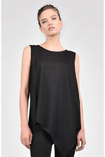 arakan Women's Asymmetrical Cut Sleeveless Blouse – Comfortable Fit Stylish B...
