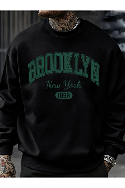 Tarzsokak بروكلين نيويورك 1898 سترة مطبوعة للخريف ملابس رجالية صوف الفليس ستر...