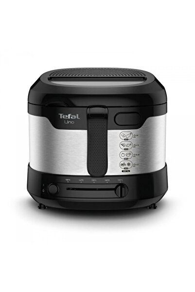 TEFAL Friteuză Uno FF215D, pentru o persoană , independentă, 1600 W, neagră, ...