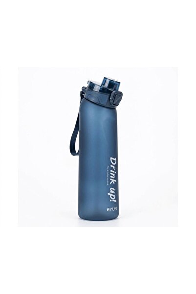 Eyun Water Bottle 1000ML Large Capacity Drinking Bottle with Flip Lid-Blue