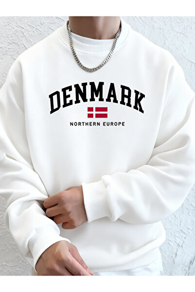 Tarzsokak ملابس علوية مطبوعة عليها علم الدنمارك شمال أوروبا للرجال ملابس رياض...