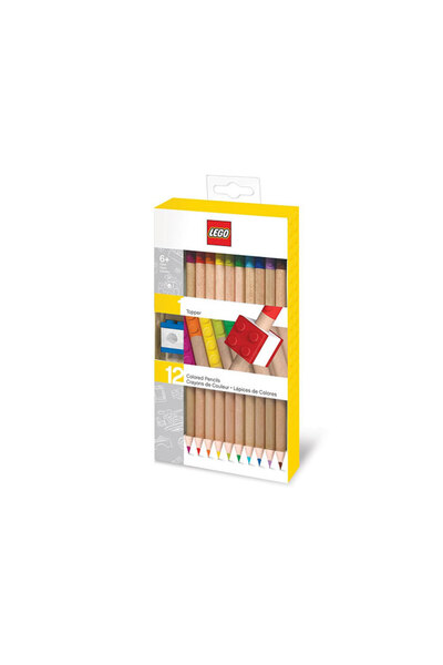 LEGO Set of 12 colored pencils