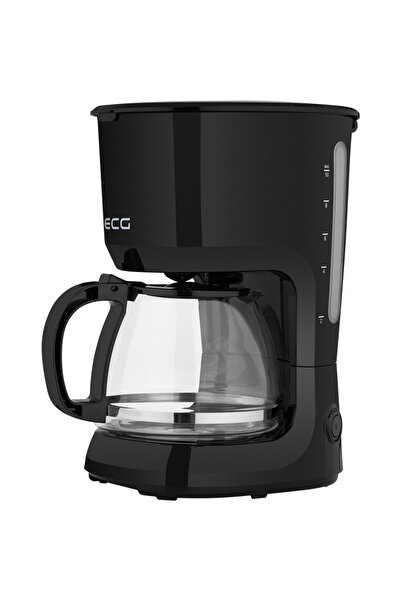ECG KP 2116 Easy, 750 W, 1.25 L, 10 cups, glass bowl, permanent filter Black