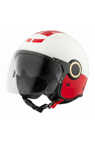 Vespa VJ RACING 60S KASK KIRMIZI&BEYAZ LIMITED EDITION XL