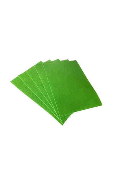 feltland Rigid felt 1mm, set of 5 sheets A4/20*30cm, green