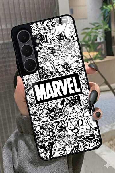 Snacase Samsung Galaxy S25 FE Uyumlu Marvel Tasarımlı Glossy Premium Kılıf