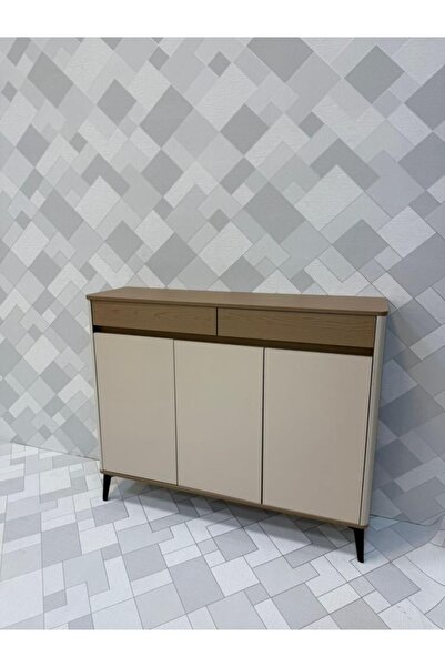 DEC24 A shoe cabinet with a distinctive decorative touch