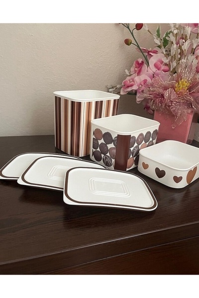 Tupperware Çikolata Kubik Set.
