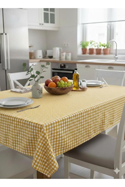 SUNDOKU HOME Zefir 170x170 cm Büyük Boy Masa Örtüsü – Balkon, Mutfak ve Pikni...