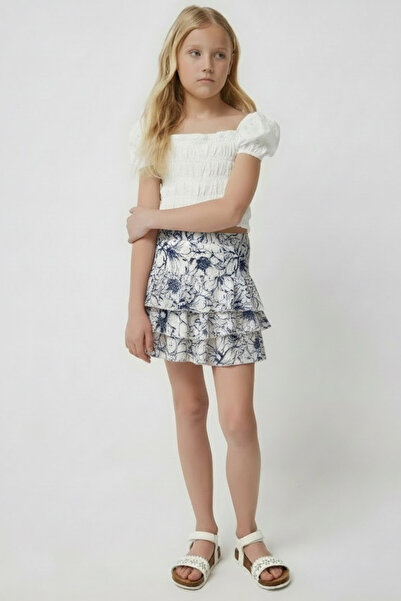 FESSHERA KİDS Fusta pentru fetiță Fusta cu volane în straturi |   Fusta pentr...