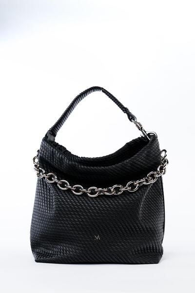 Matmazel Varena Siyah Kadın Omuz Çantası