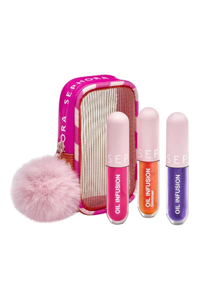 SEPHORA Oil Infusion Lip Gloss 3-Piece Set