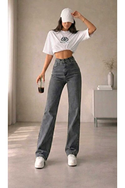 Trn JNS Christiana Sa likrom Ženske dimljene čarape Super Visok struk Široka ...