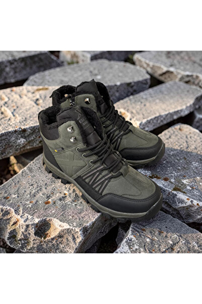 XStep Men's Non-Slip Sole Zippered Outdoor Boots